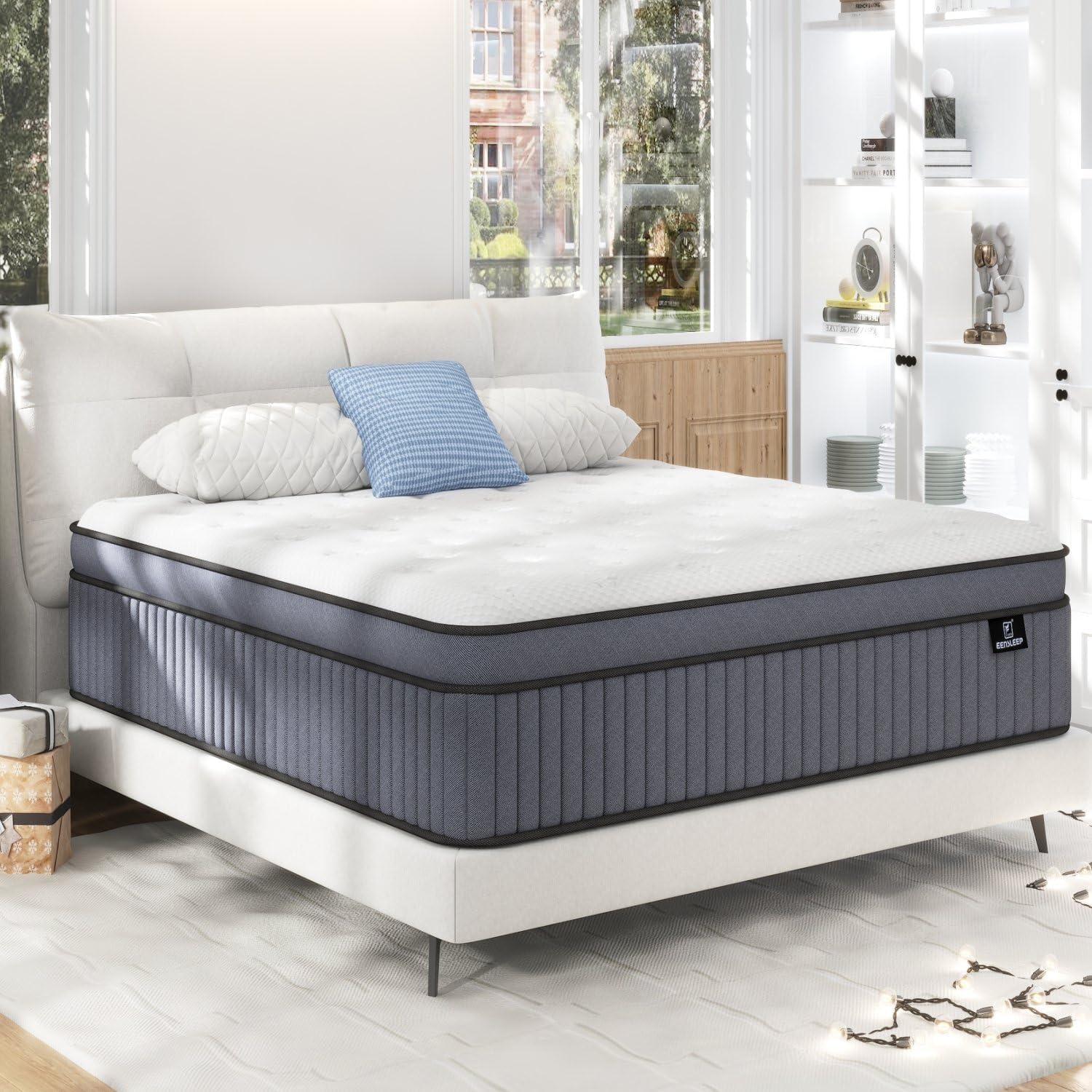 ●Nubian Kingz Amazon.com: King Size Mattress [Upgraded Strengthen] 14 Inch